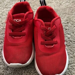 Nautica Kids Red Sneakers
